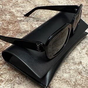 Yves Saint Laurent Black Sunglasses